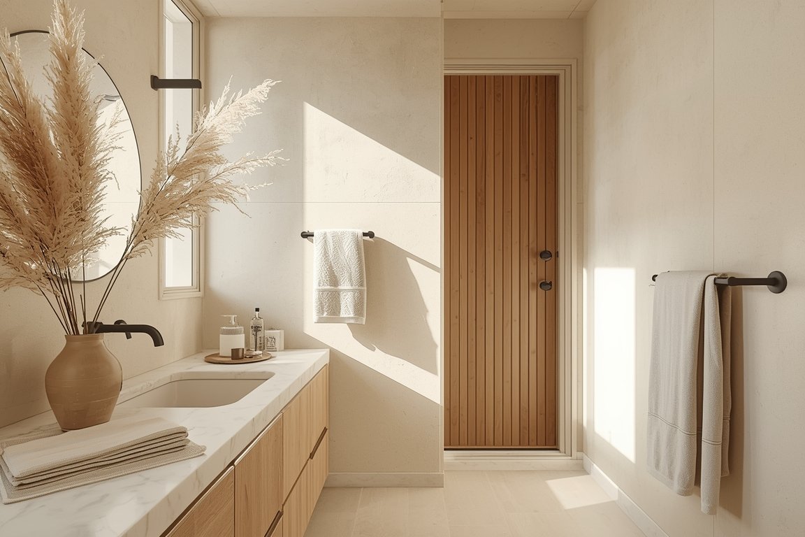 17 Neutral Bathroom Decor Ideas That Feel Effortless and Luxe
